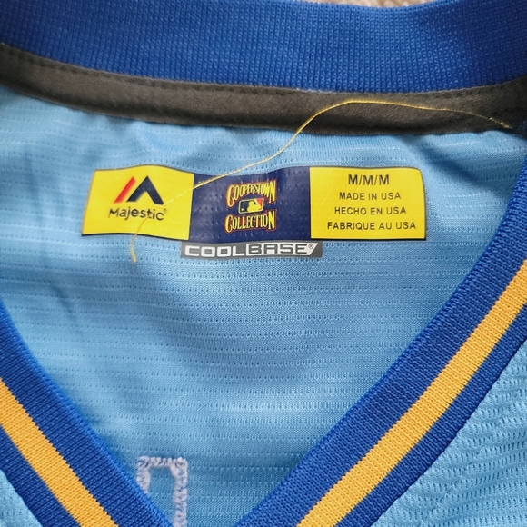 Milwaukee Brewers Yelich Jersey #22 M - Picture 4 of 10